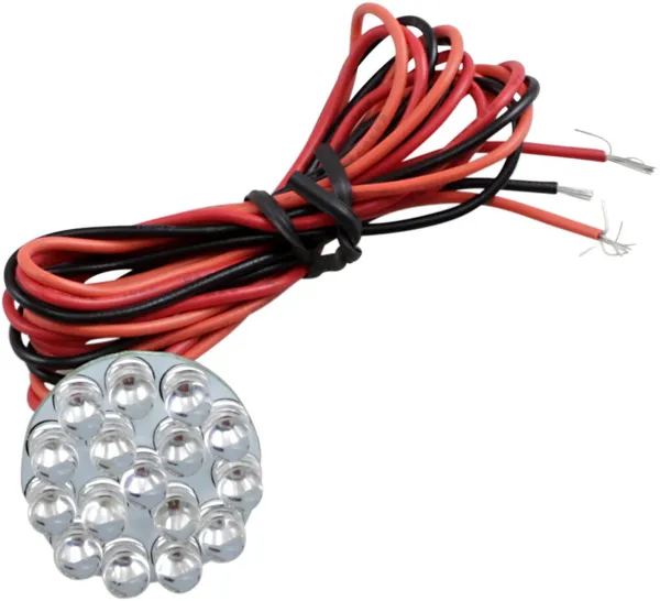 Cluster LED Hardwire 1.0 rouge Custom Dynamics - vue 2