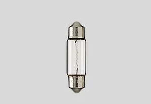 Ampoule-lampe standard 12V 5W culot SV 8.5-8 (11X35) norme C5W navette blanc (feu de position) (vendu a l unite) -Flosser - vue 2