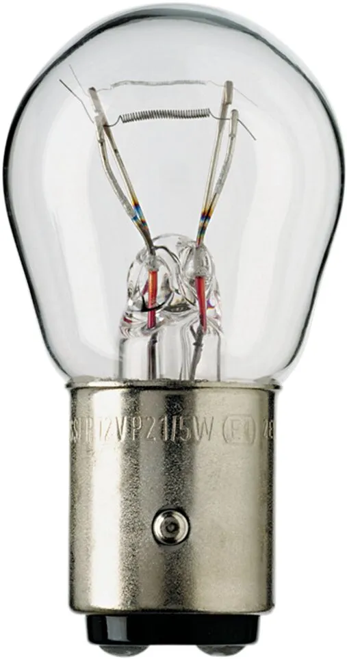 Ampoule feu position et stop 12V 21-5W BAY15D P21-5W blanc FLOSSER - vue 2