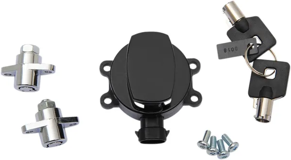 Commutateur d'allumage DRAG SPECIALTIES Switch ign BLK+LCKS 14-22 - vue 2