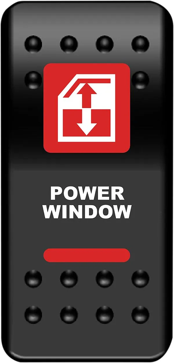 Interrupteur MOOSE OFFROAD RKR PWR Window RD