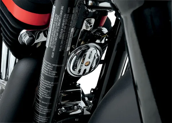 Clignotant Drag Specialties Horn 2.5 CHR slotted - vue 2