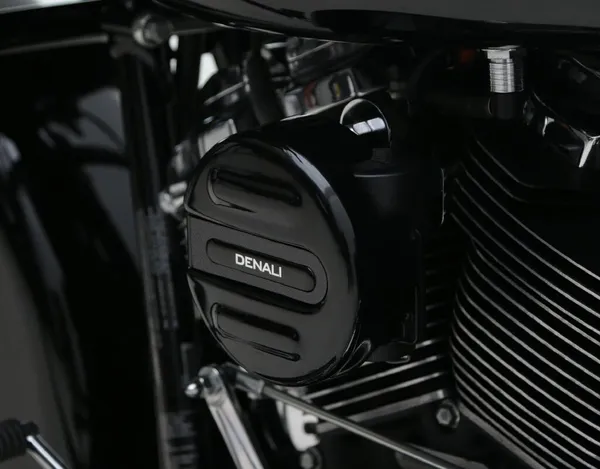 Klaxon pneumatique deux tonalités Denali SoundBomb pour V-Twin - vue 4