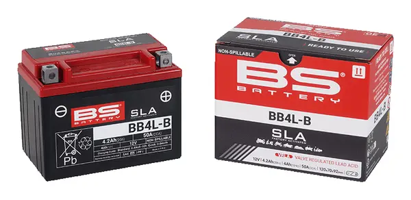 Batterie BB4L-B avec pack acide BS BATTERY - vue 4
