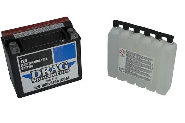 Batterie Drag Specialties YTX20H-FT - vue 3