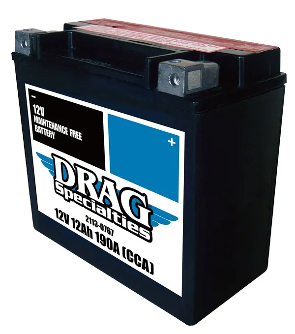 Batterie Drag Specialties YTX14L-FT - vue 2