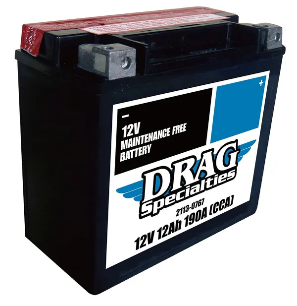 Batterie Drag Specialties YTX14L-FT - vue 3