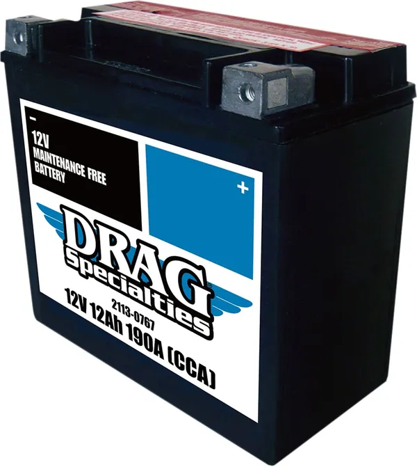 Batterie Drag Specialties YTX14L-FT - vue 4
