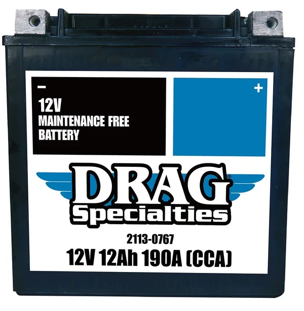 Batterie Drag Specialties YTX14L-FT - vue 6