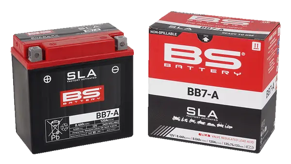 Batterie BS Battery BB7-A SLA - vue 2