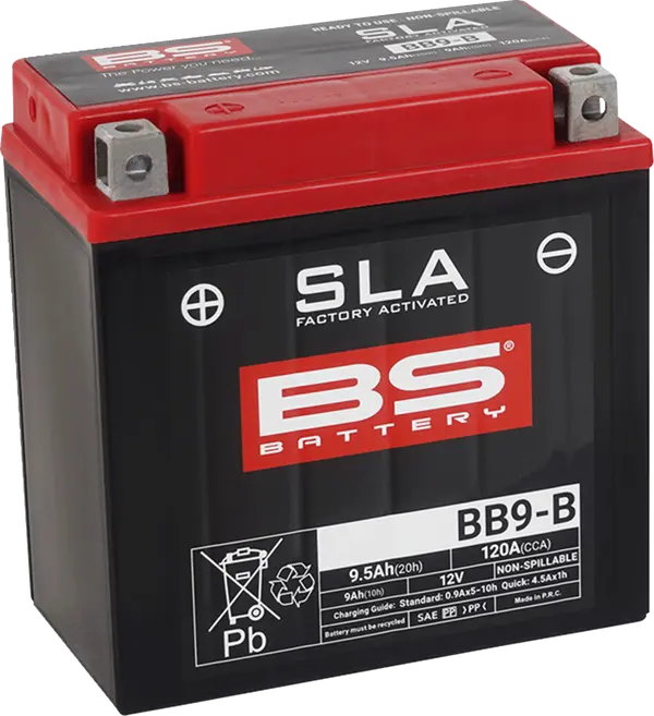 Batterie BTZ8V MF BS BATTERY activée en usine - vue 4