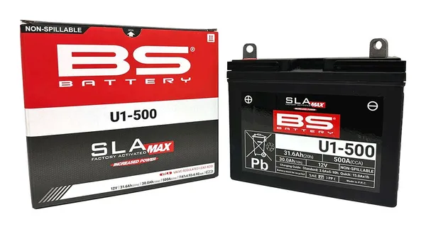 Batterie sans entretien AGM SLA MAX BS Battery - vue 2
