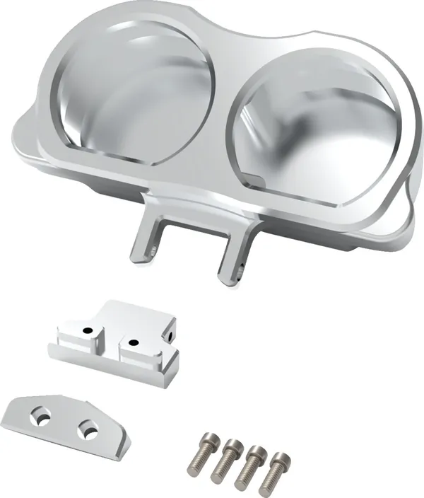Support double manomètre LA CHOPPERS Performance Risers