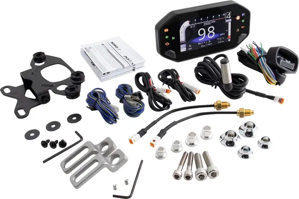 Compteur multifonction KOSO NORTH AMERICA RX-4 vitesse/tours - vue 4