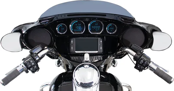 Jauge KOSO NORTH AMERICA HD-03L LED bleu 2014-2022 - vue 2