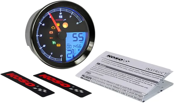 Compteur de vitesse compte-tours KOSO NORTH AMERICA HD-04 - vue 3