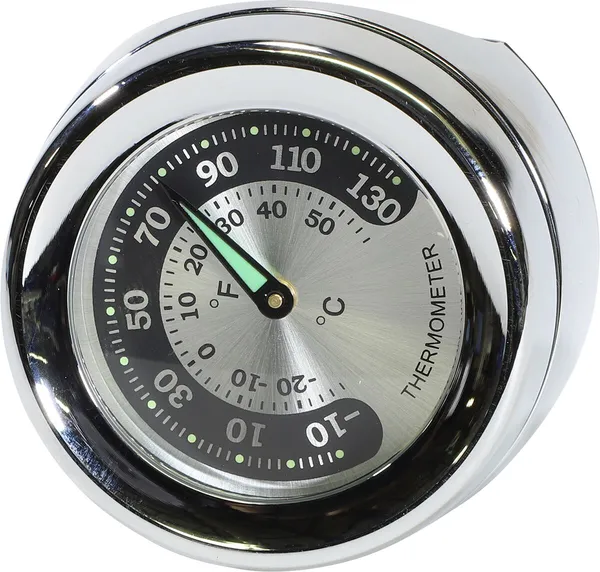 Jauge thermométrique CHR 1.25 bar Drag Specialties - vue 2