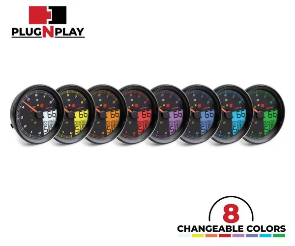 Compteur KOSO HD-05 pour Harley-Davidson - vue 4