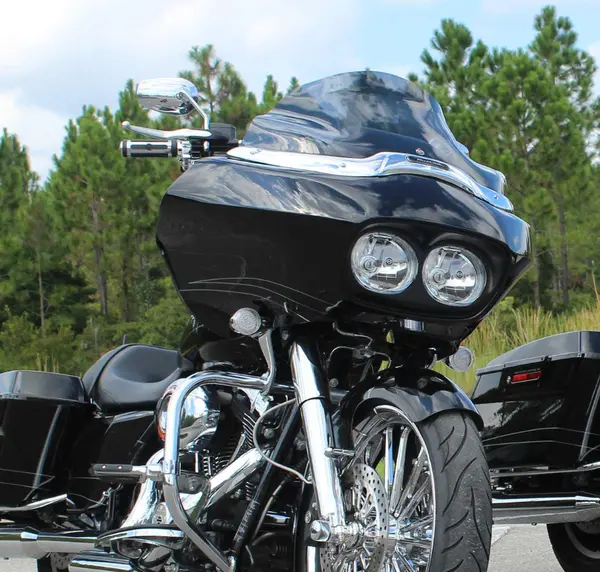 Pare-brise Flare FLTR 1998-2013 Klock Werks - vue 2