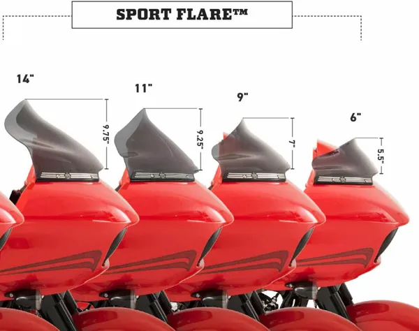 Bulle Sport Flare Klock Werks - vue 4