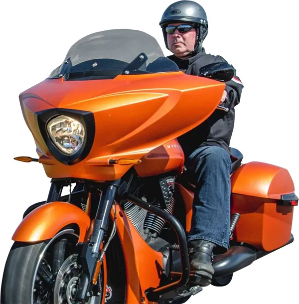 Pare-brise Low Flare™ KLOCK WERKS - vue 3