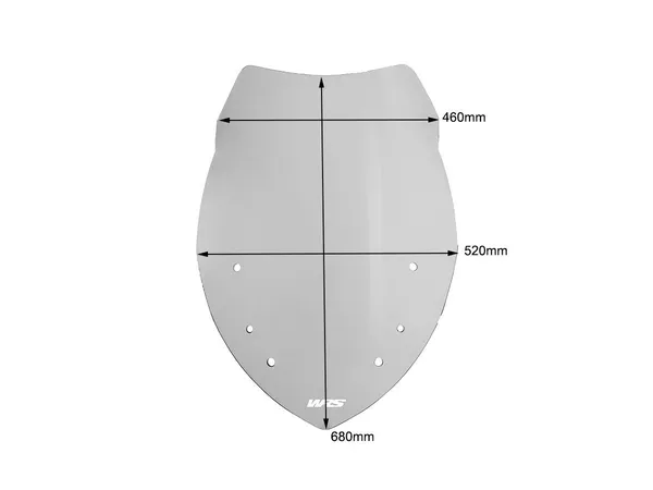 Pare-brise Touring R1200RT Smo WRS - vue 2
