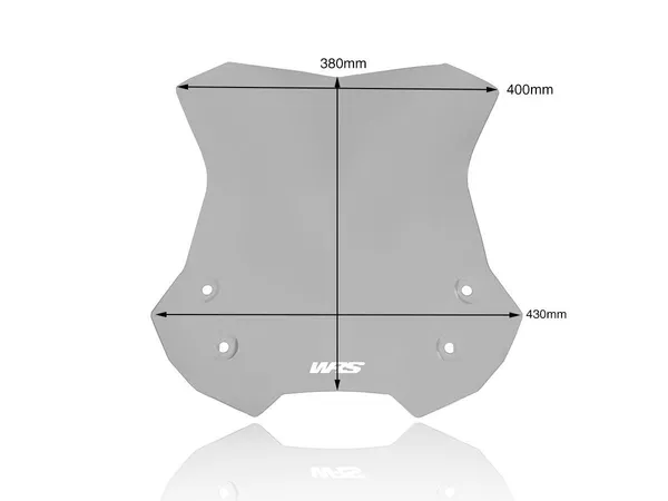 Pare-brise touring WRS V-Strom 650 - vue 3