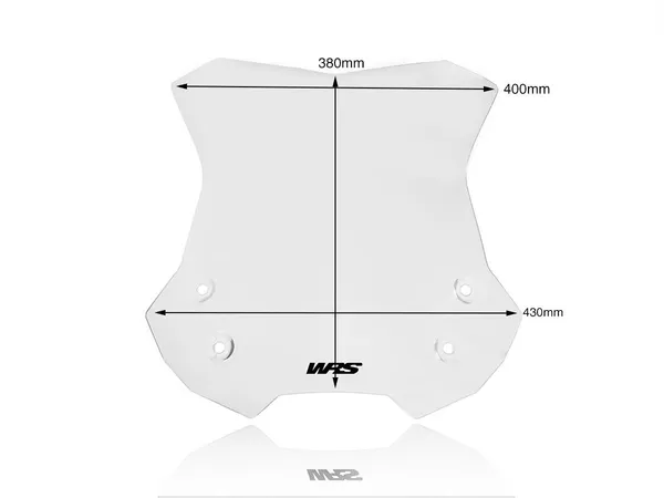 Pare-brise Touring WRS V-Strom 650 - vue 2