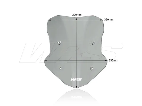 Pare-brise standard WRS F900XR - vue 3