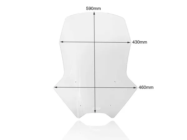 Pare-brise WRS pour scooter - vue 2
