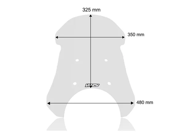 Casque Windscreen Touring Royal Enfilade WRS - vue 4