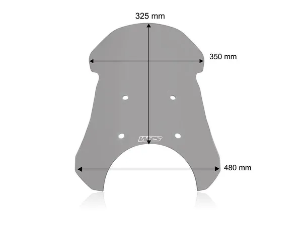 Casque Windscreen Touring Royal Enfie WRS - vue 2