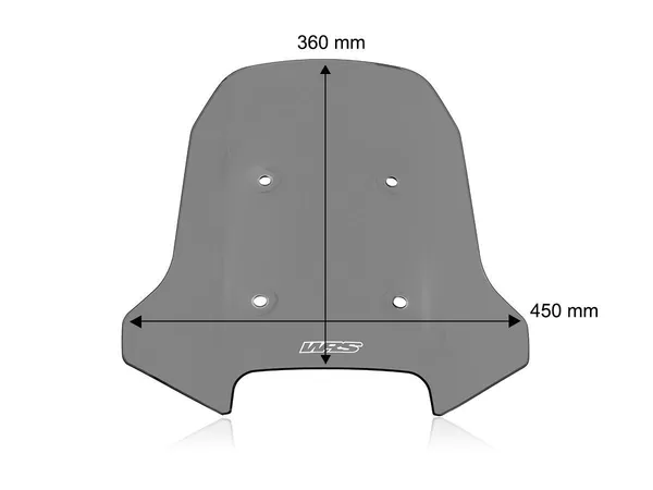 Pare-brise touring CFMoto 450M WRS - vue 6