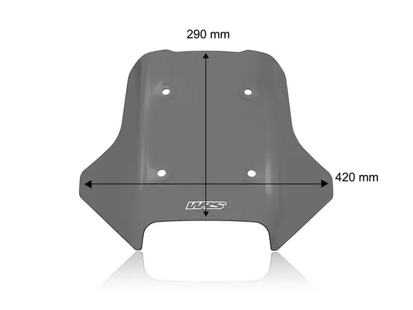 Pare-brise sport WRS CFMOTO 450MT - vue 5