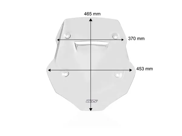 Pare-brise standard WRS CFMoto 800 - vue 5