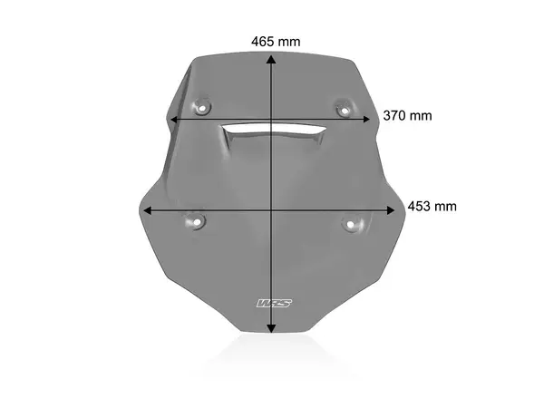Pare-brise standard CFMoto 800 WRS - vue 7