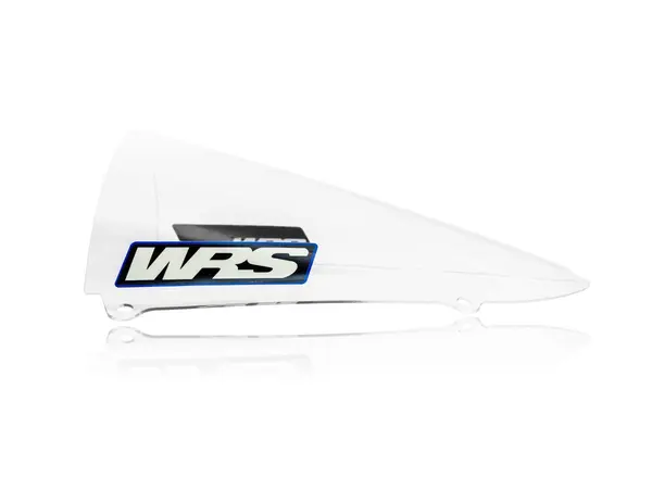 Pare-brise WRS Windscreen race R3 transparent - vue 3