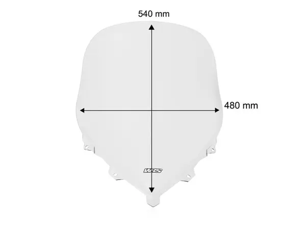 Bulle WRS Caponord K1200S/K1300S - vue 9