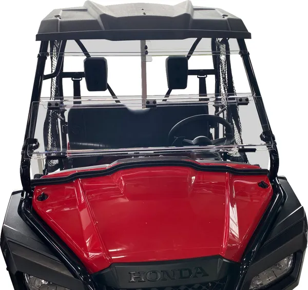 Pare-brise Deluxe entièrement rabattable MOOSE OFFROAD FOUR WHEEL - vue 2