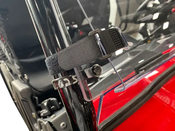 Pare-brise Deluxe entièrement rabattable MOOSE OFFROAD FOUR WHEEL - vue 4