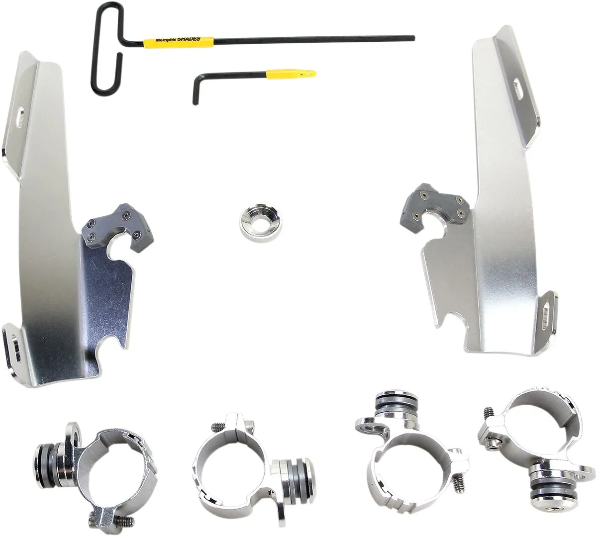 Kit de montage Trigger-Lock pour carénage Batwing Memphis Shades