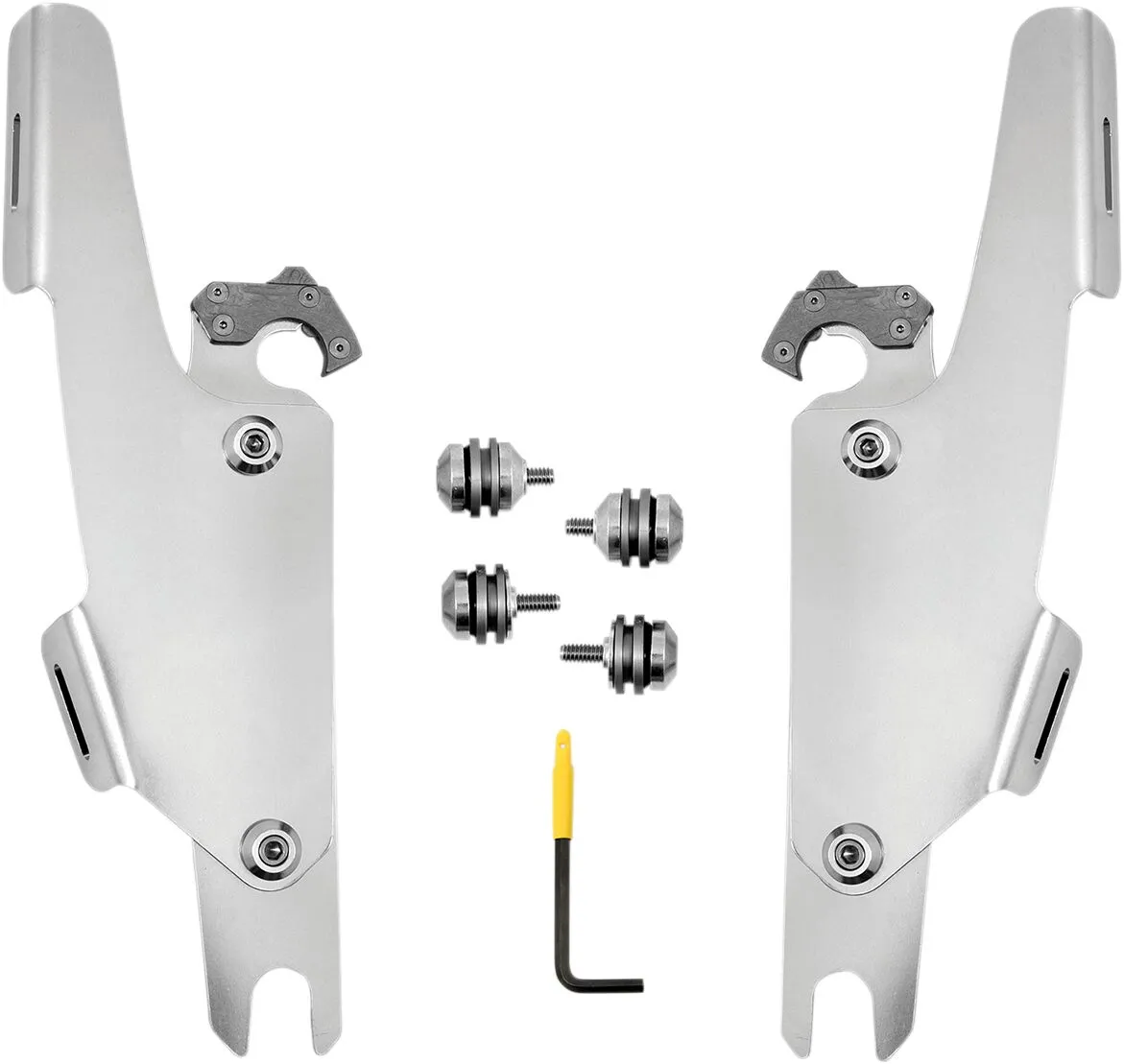 Kit de montage complet pare-brise Trigger-Lock Fats/Slim Memphis Shades