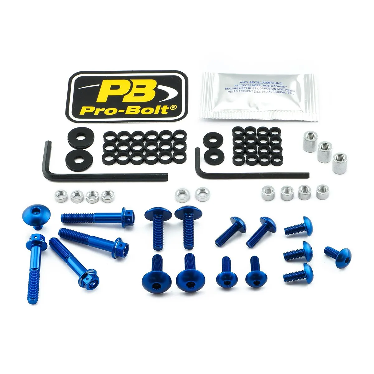 Kit de boulons pour carénage en aluminium Suzuki PRO BOLT