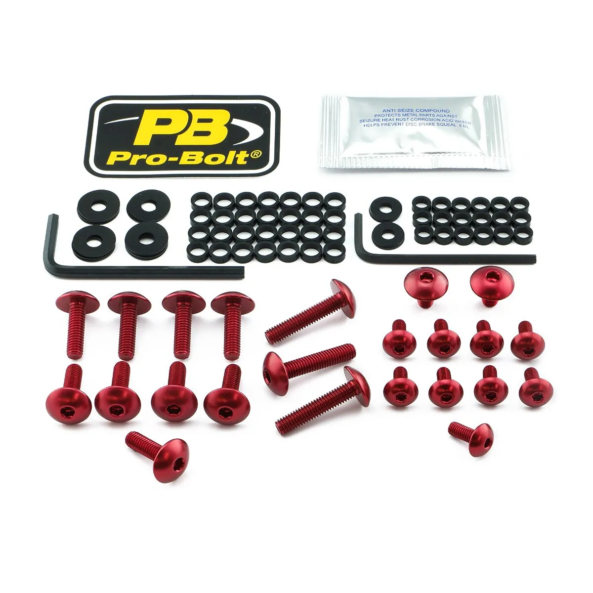 Kit de boulons pour carénage en aluminium Yamaha PRO BOLT