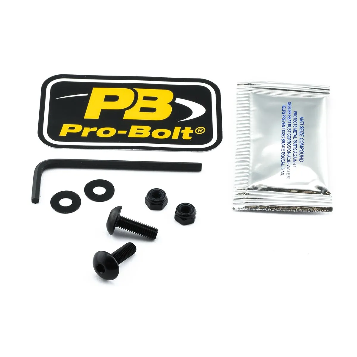 Kit de boulons de carénage en aluminium PRO BOLT
