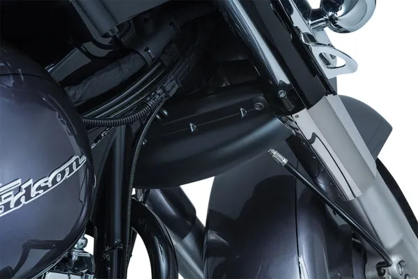 Déflecteur vent inférieur triple TR Kuryakyn - vue 2