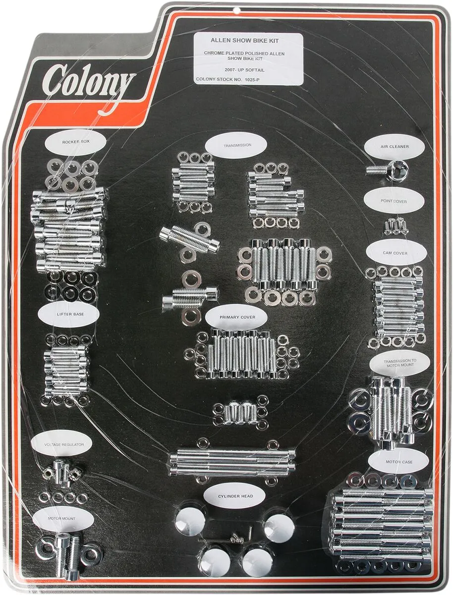 Kit de boulons Allen COLONY
