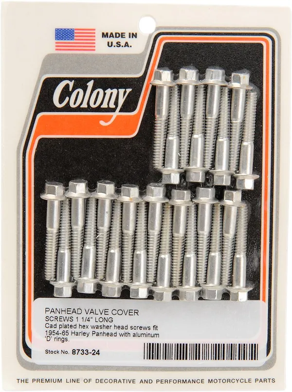 Kit de vis de cache-culasse COLONY - vue 2