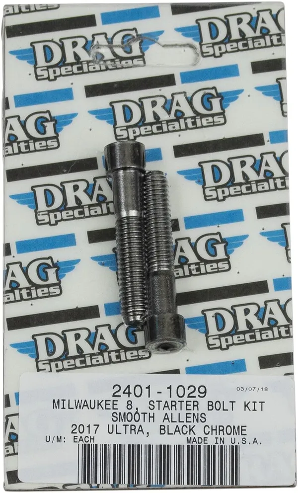 Kit Boulon Démarreur M8 B/C Drag Specialties - vue 2