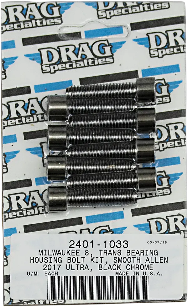 Kit chaîne et pignon Bolt M8 transmission DRAG SPECIALTIES - vue 2